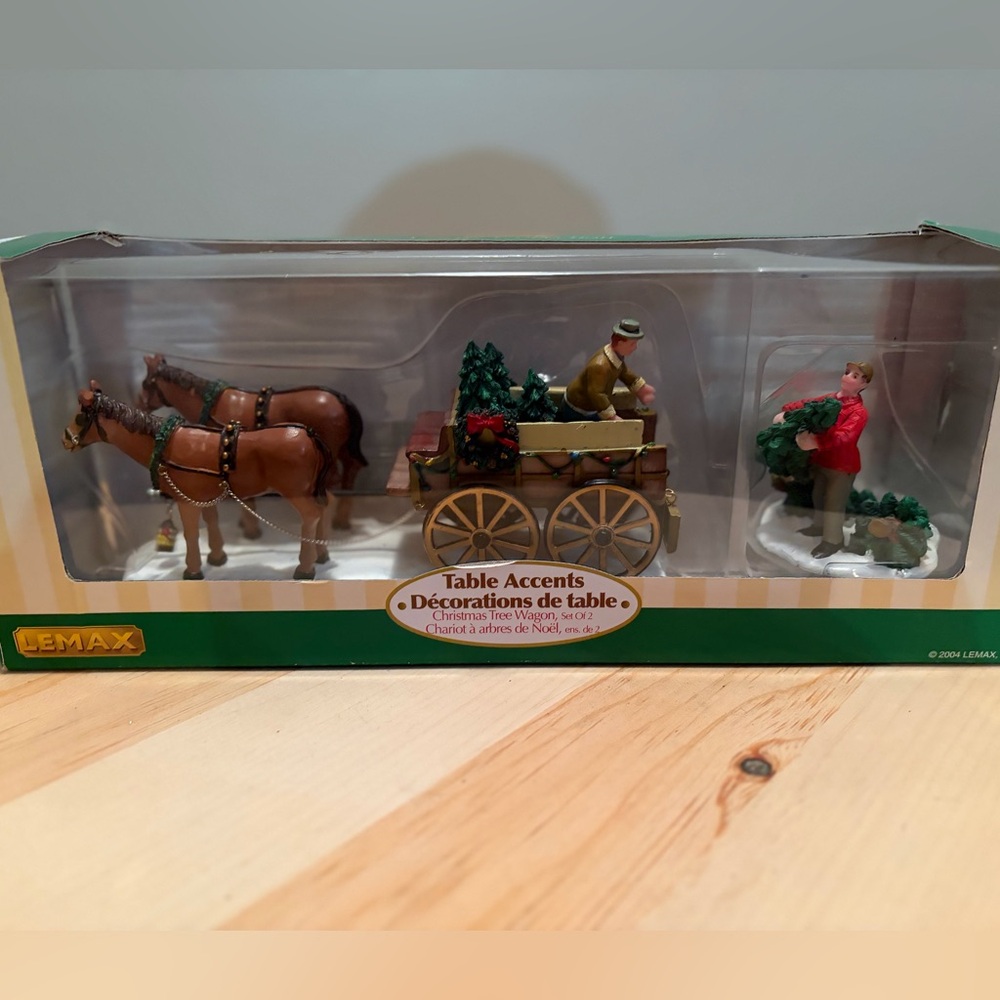 Lemax Christmas Tree Wagon